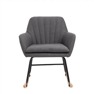 Comfortable Soft Fabric Cover Leisure Chair Rocking Chair