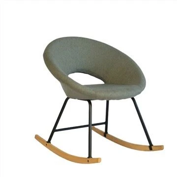 Soft Fabric Cover Rocking Chair