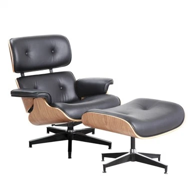 Mid Century Modern Arm Chair With Ottoman